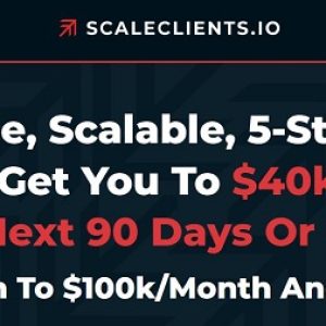 [GET] ScaleClient.io Automate Your Agency Or Coaching Business Using CUSTOM-BUILT Systems And Operations