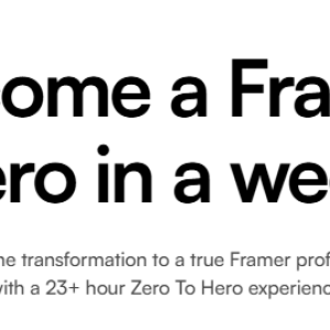 [Get] Tim Gabe – Framer Zero To Hero Download