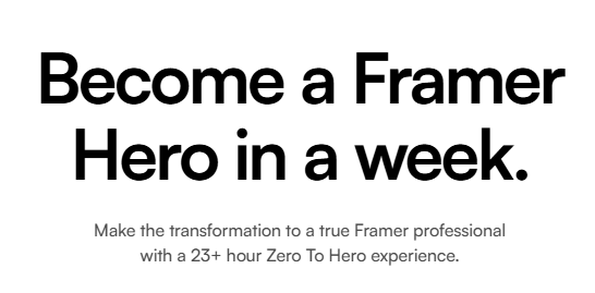 [Get] Tim Gabe – Framer Zero To Hero Download